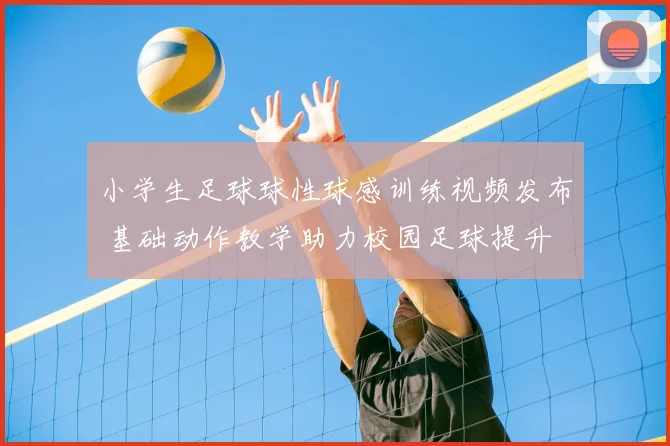 小学生足球球性球感训练视频发布 基础动作教学助力校园足球提升
